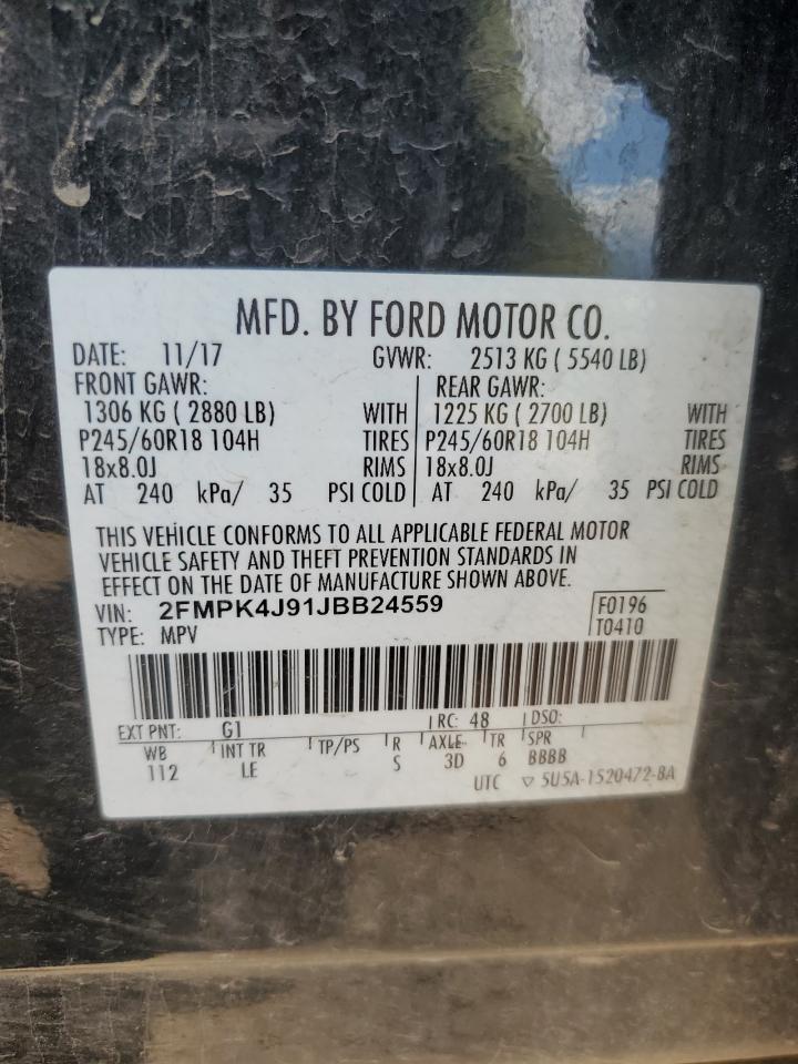 2FMPK4J91JBB24559 2018 FORD EDGE - Image 14