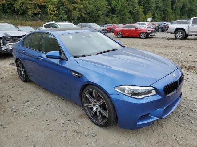 Sedans BMW M5 2014 Granatowy