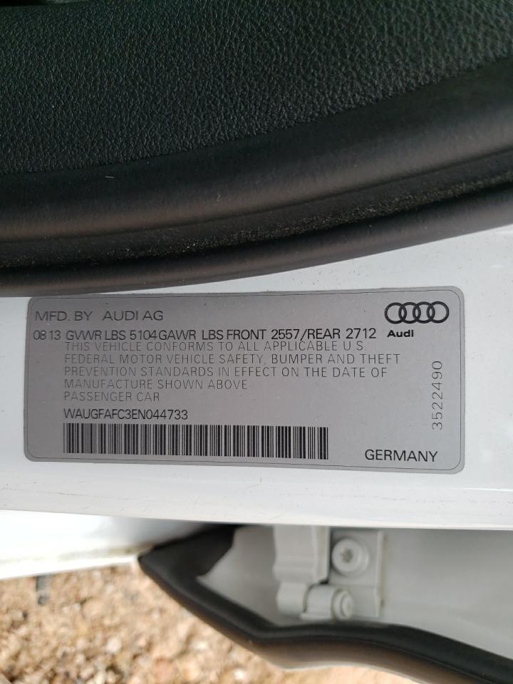 WAUGFAFC3EN044733 2014 Audi A6 Premium Plus