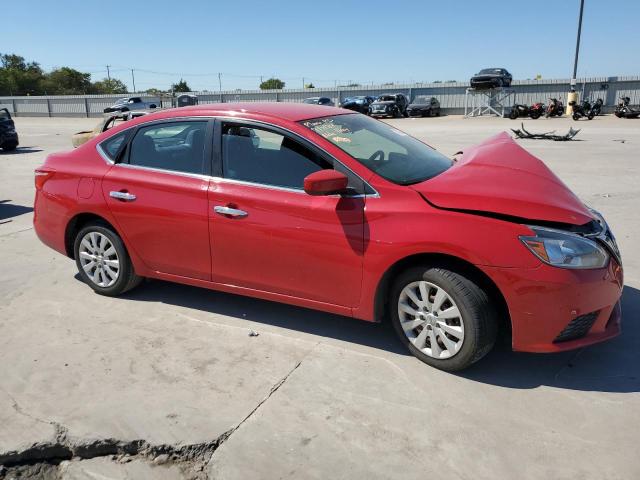  NISSAN SENTRA 2017 Red