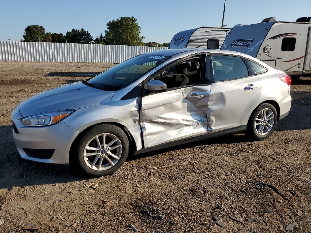 2017 Ford Focus Se VIN: 1FADP3F27HL340690 Lot: 70491274