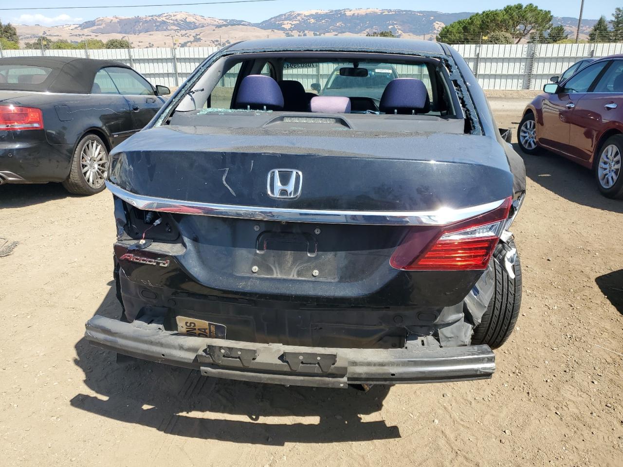 1HGCR2F31GA070516 2016 Honda Accord Lx