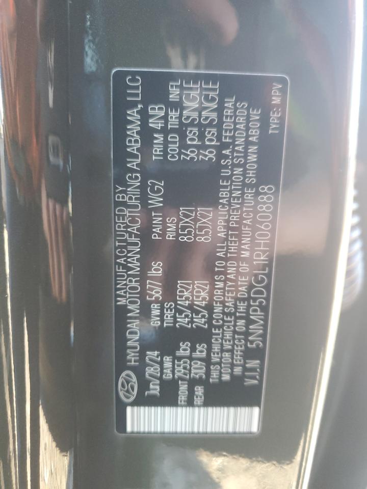 5NMP5DGL1RH060888 2024 Hyundai Santa Fe Calligraphy