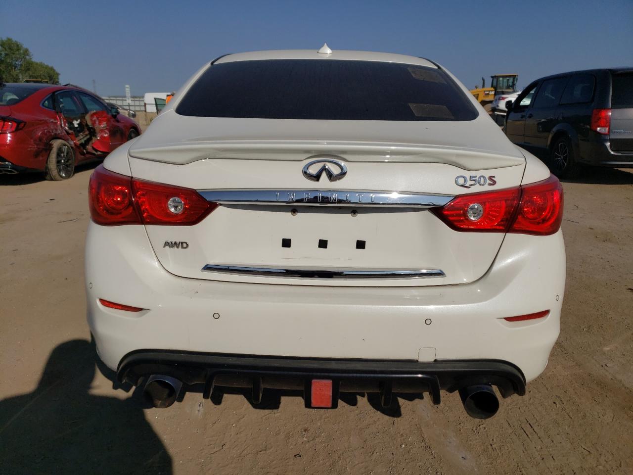 JN1FV7AR9GM450656 2016 Infiniti Q50 Red Sport 400