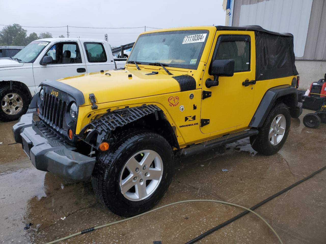 2009 Jeep Wrangler X de vânzare în Lawrenceburg, KY - Side