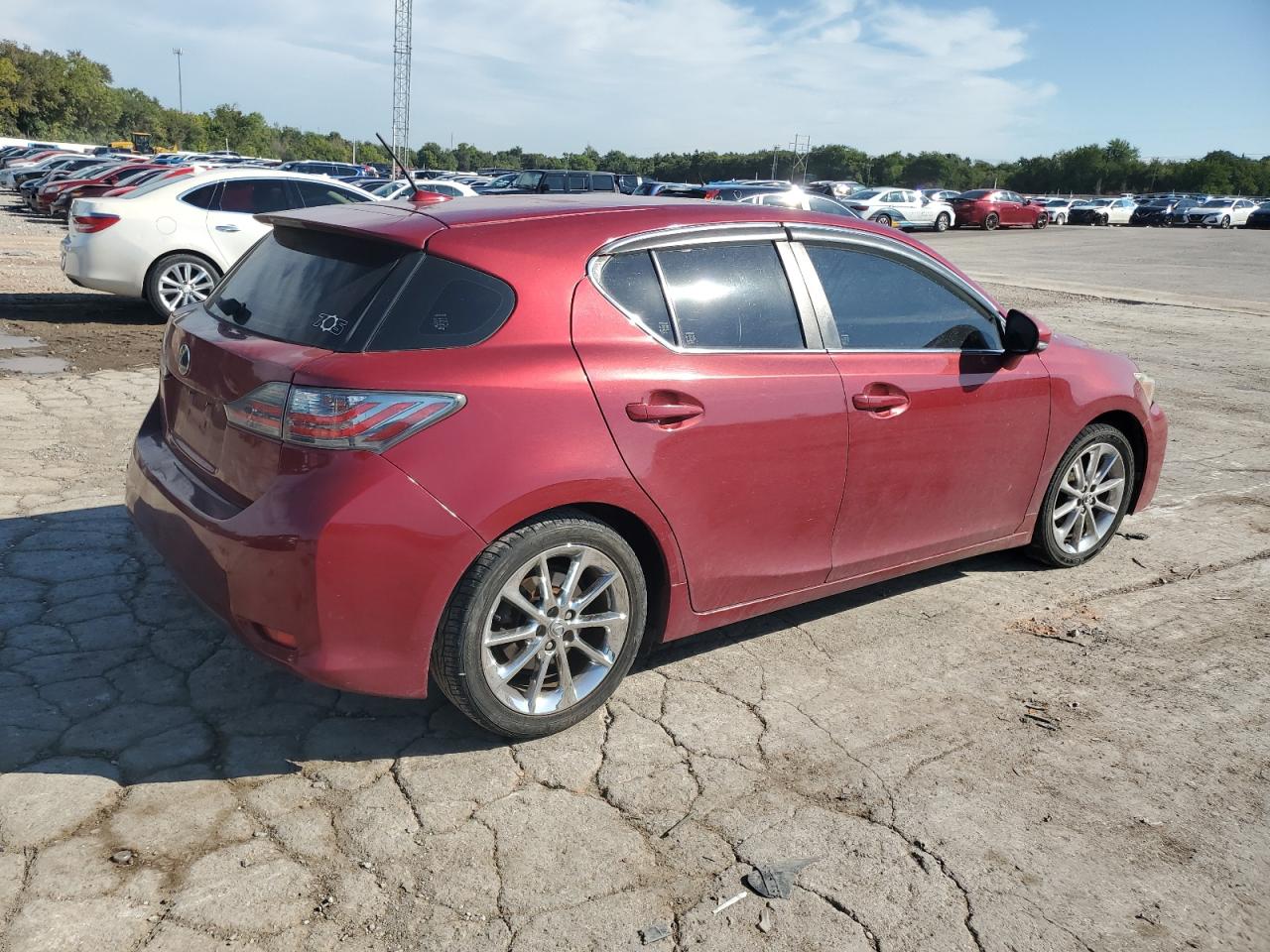 VIN JTHKD5BH8D2154980 2013 LEXUS CT 200 no.3