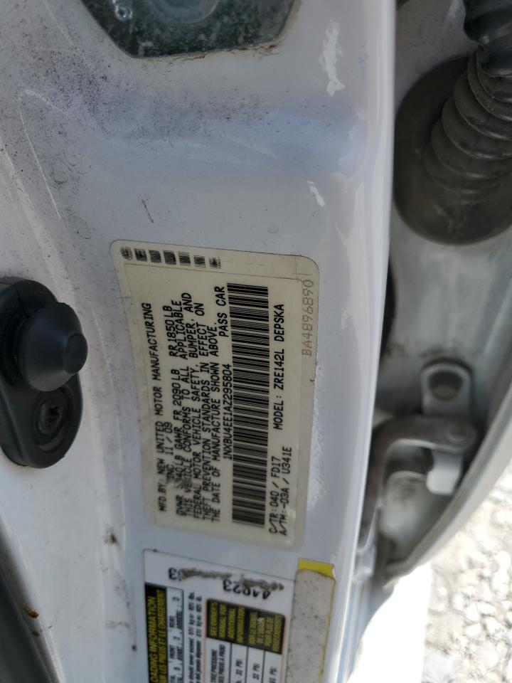 1NXBU4EE1AZ295804 2010 Toyota Corolla Base