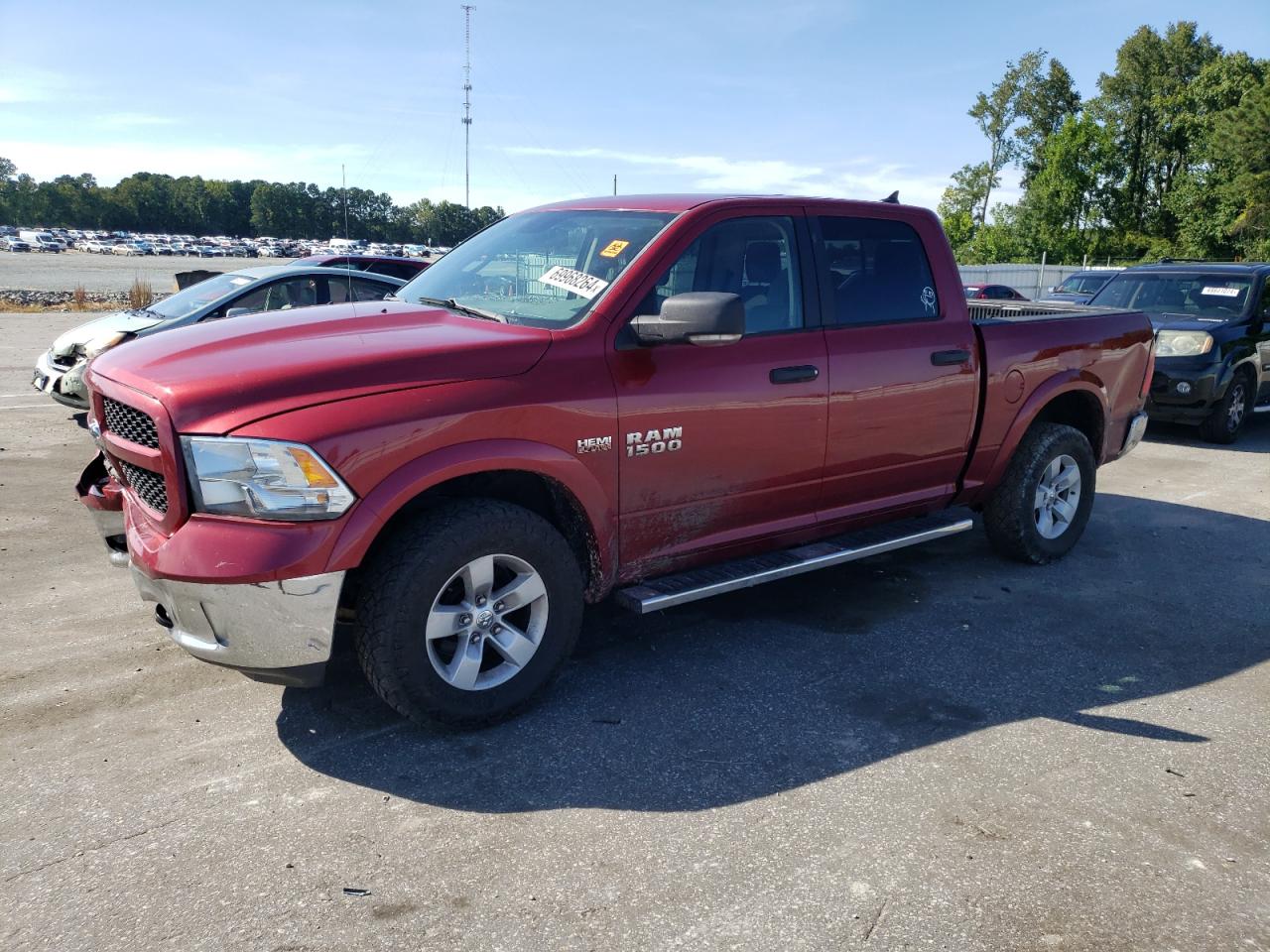 2014 Ram 1500 Slt VIN: 1C6RR7LTXES381855 Lot: 69968264