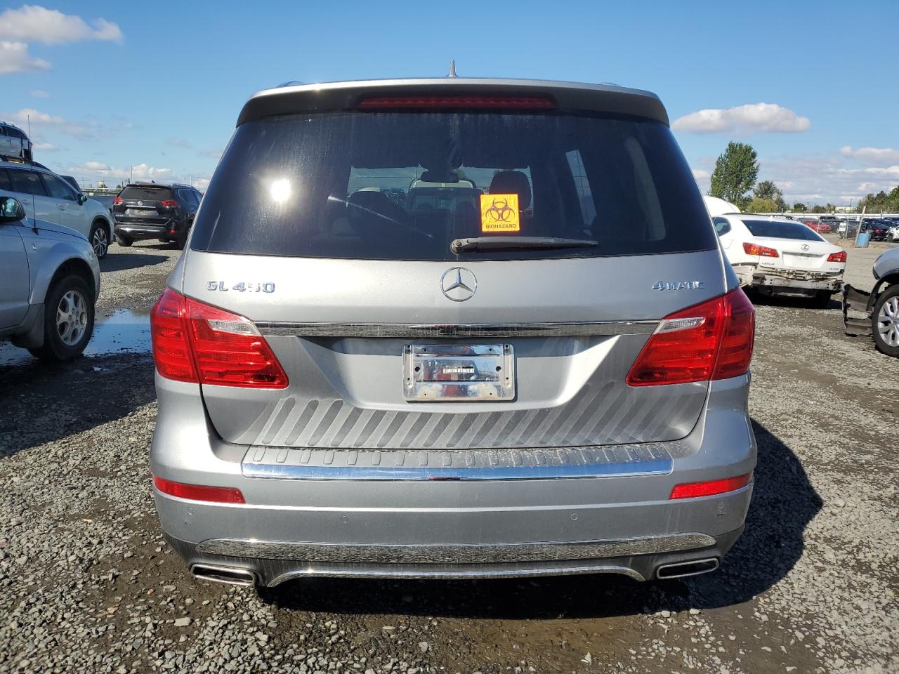 4JGDF6EEXFA500396 2015 Mercedes-Benz Gl 450 4Matic