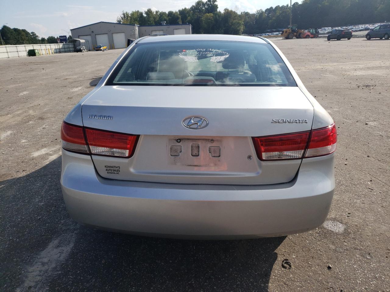 2006 Hyundai Sonata Gls VIN: 5NPEU46C76H092397 Lot: 72234994