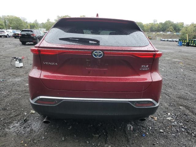  TOYOTA VENZA 2021 Czerwony