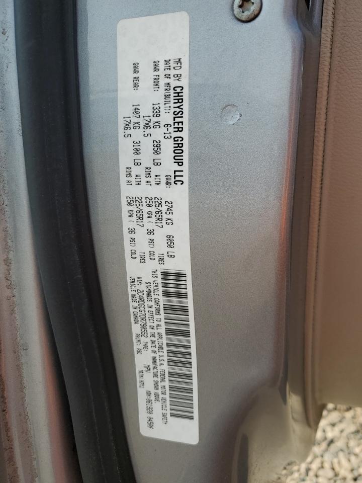 2C4RDGCG7DR790552 2013 Dodge Grand Caravan Sxt