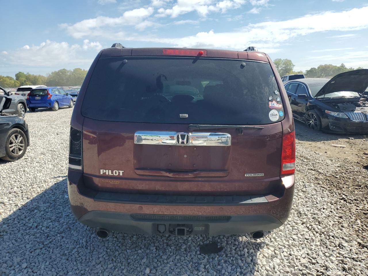 2013 Honda Pilot Touring VIN: 5FNYF3H93DB025830 Lot: 68515684