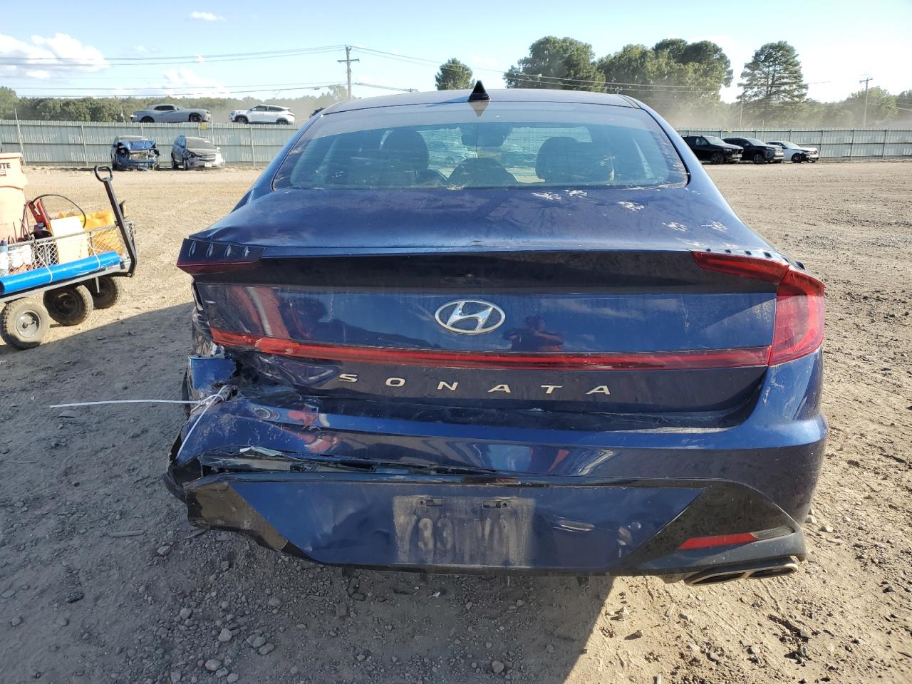 2020 Hyundai Sonata Sel VIN: 5NPEF4JA1LH001099 Lot: 72322584