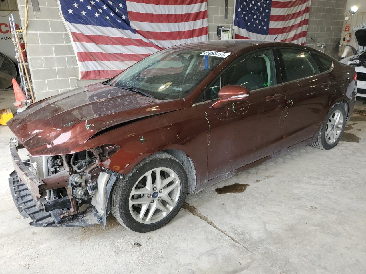 2016 Ford Fusion Se на продаже в Columbia, MO - Front End