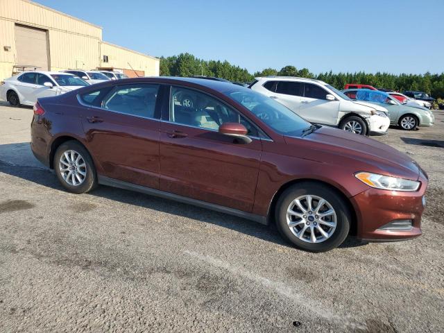 Sedans FORD FUSION 2015 Red