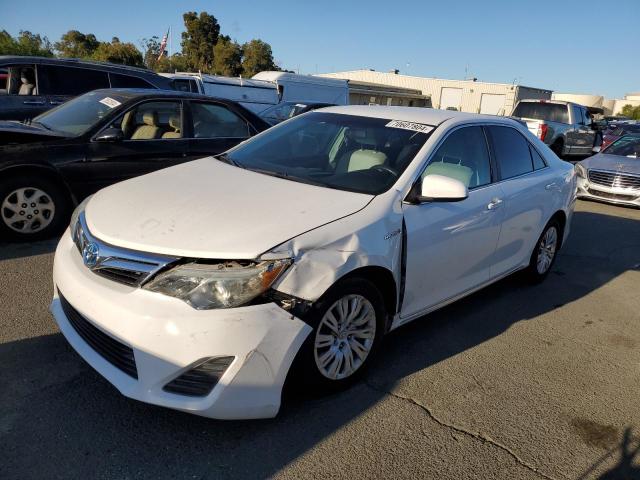 2013 Toyota Camry Hybrid en Venta en Martinez, CA - Front End