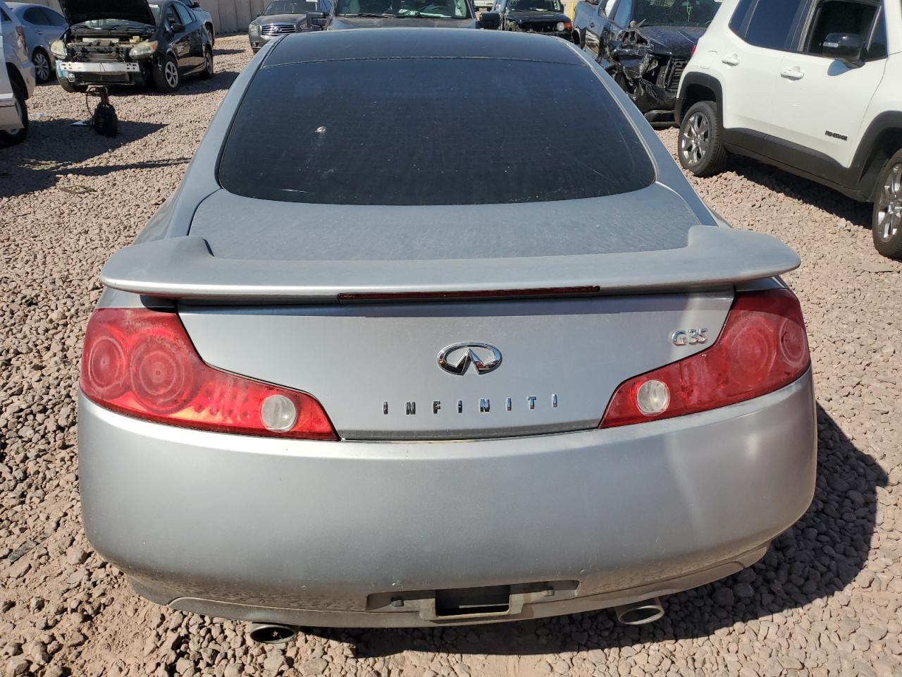 2003 Infiniti G35 VIN: JNKCV54EX3M203782 Lot: 72782894