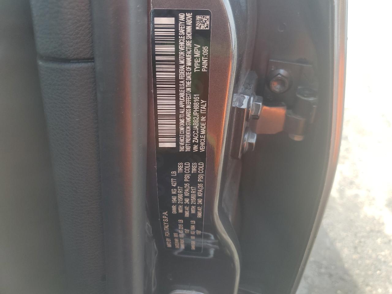 ZACCJABB2JPH88161 2018 Jeep Renegade Latitude