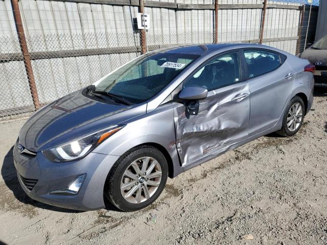  HYUNDAI ELANTRA 2014 Сірий