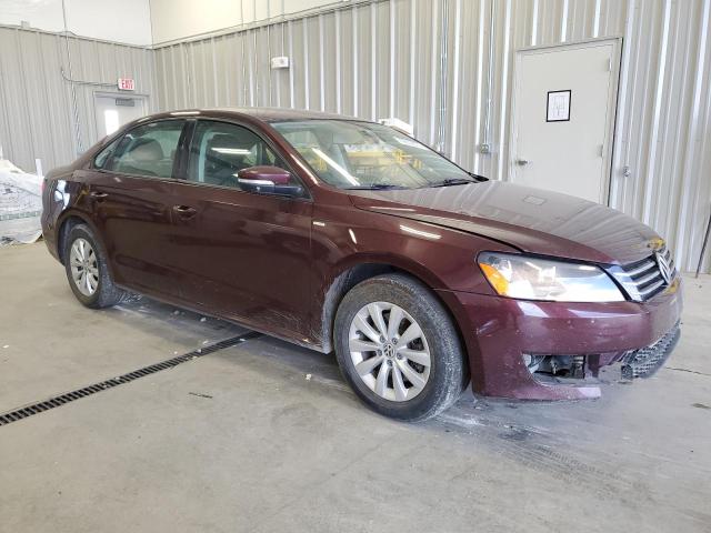 Седаны VOLKSWAGEN PASSAT 2014 Бордовый