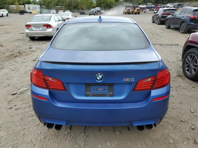 Sedans BMW M5 2014 Granatowy