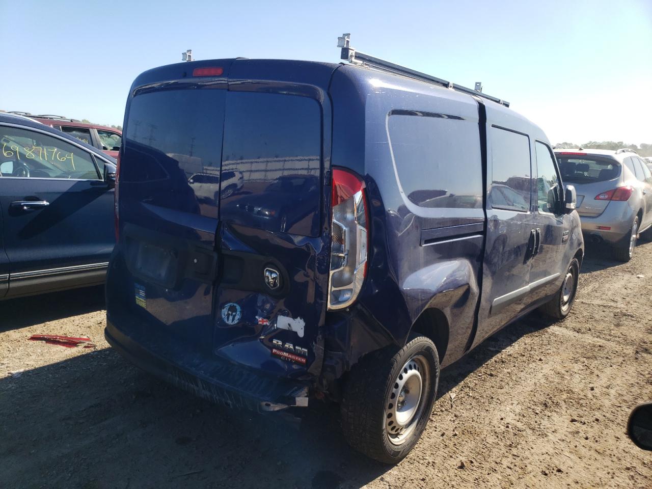 2017 Ram Promaster City VIN: ZFBERFAB6H6E18267 Lot: 68833554