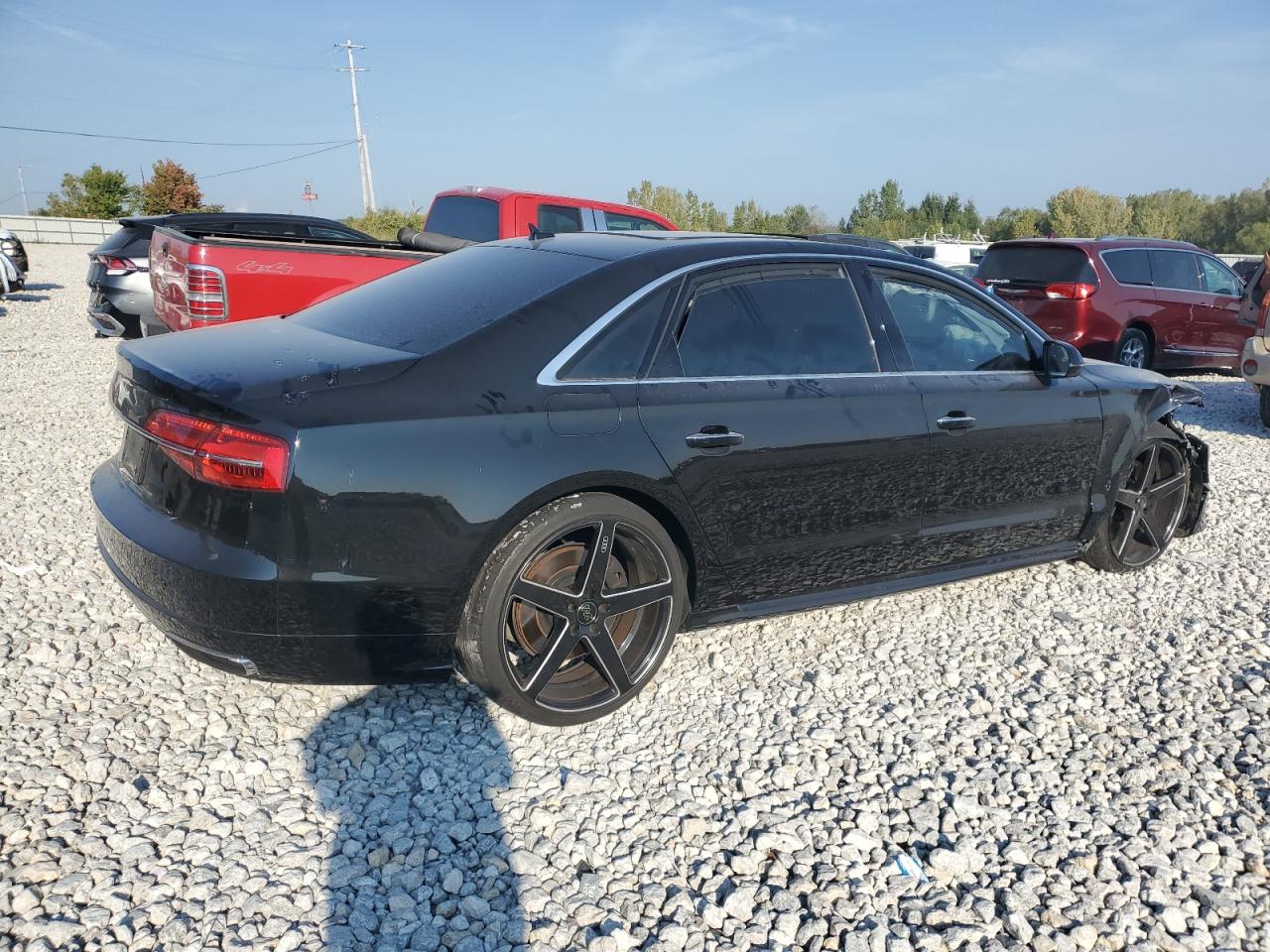 2017 Audi A8 L Quattro VIN: WAU43AFD6HN019818 Lot: 71541924