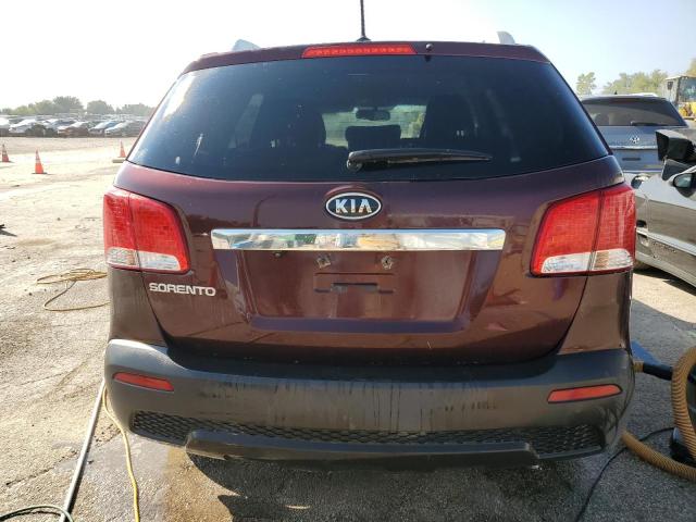  KIA SORENTO 2013 Бордовый