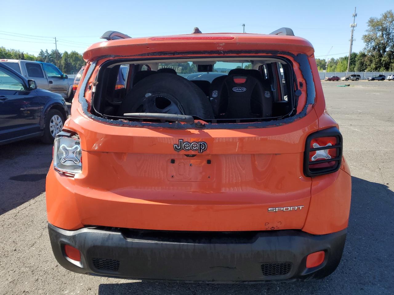 2017 Jeep Renegade Sport VIN: ZACCJAAB3HPF91141 Lot: 71849344