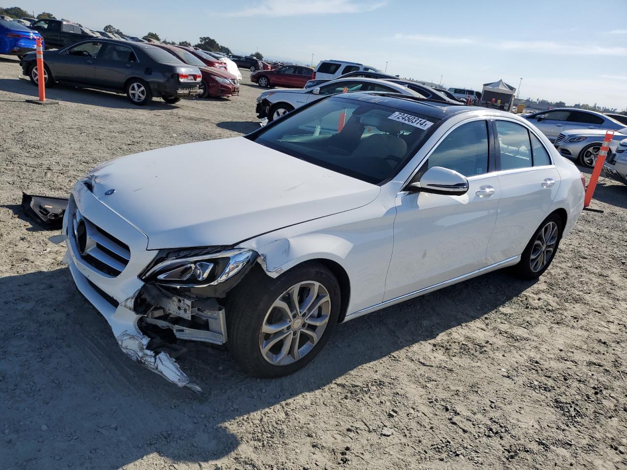 VIN 55SWF4JB8GU101412 2016 MERCEDES-BENZ C-CLASS no.1