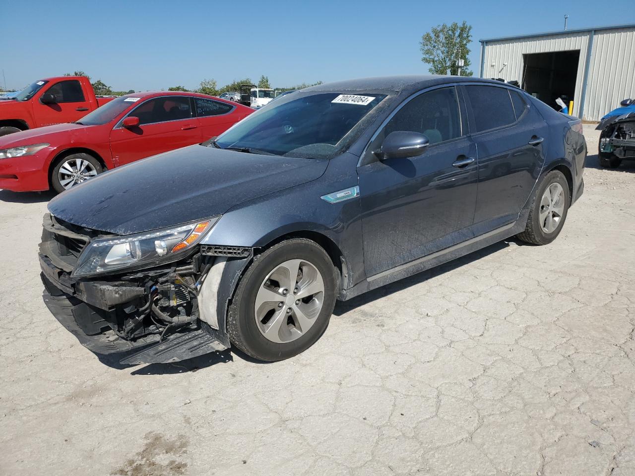 2014 Kia Optima Hybrid VIN: KNAGM4AD4E5064836 Lot: 70024064