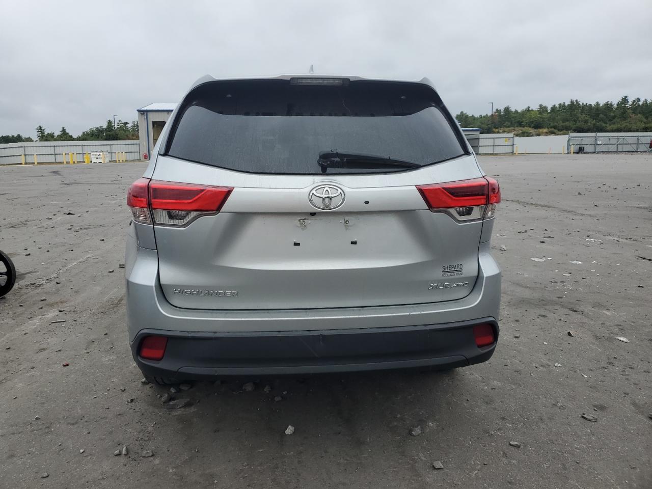 2019 Toyota Highlander Se VIN: 5TDJZRFH1KS719169 Lot: 72028034