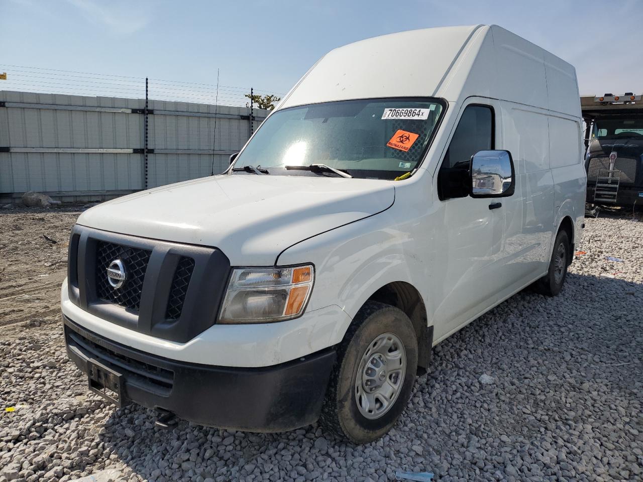 2021 Nissan Nv 2500 Sv na sprzedaż w Cahokia Heights, IL - Water/Flood