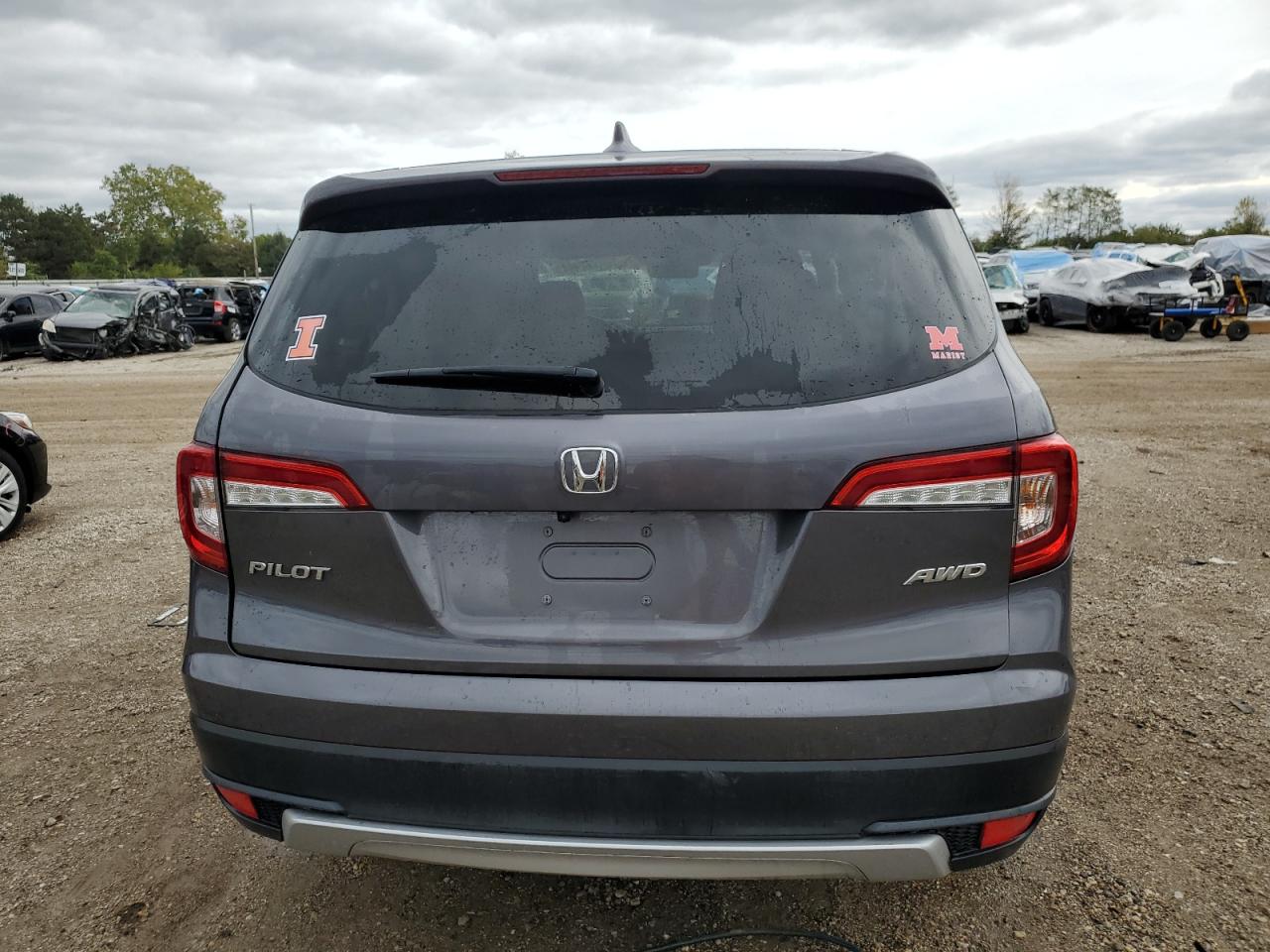 2020 Honda Pilot Exl VIN: 5FNYF6H50LB018332 Lot: 72246434