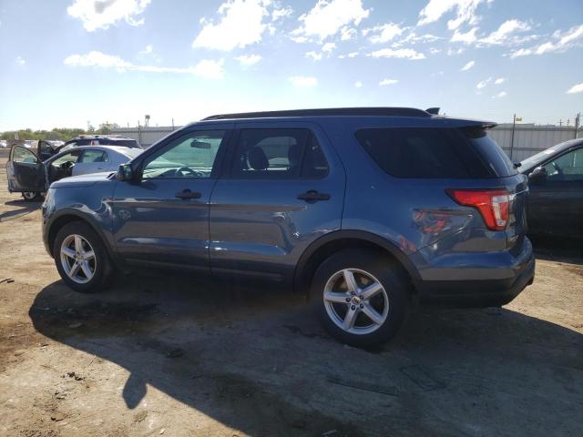  FORD EXPLORER 2018 Blue