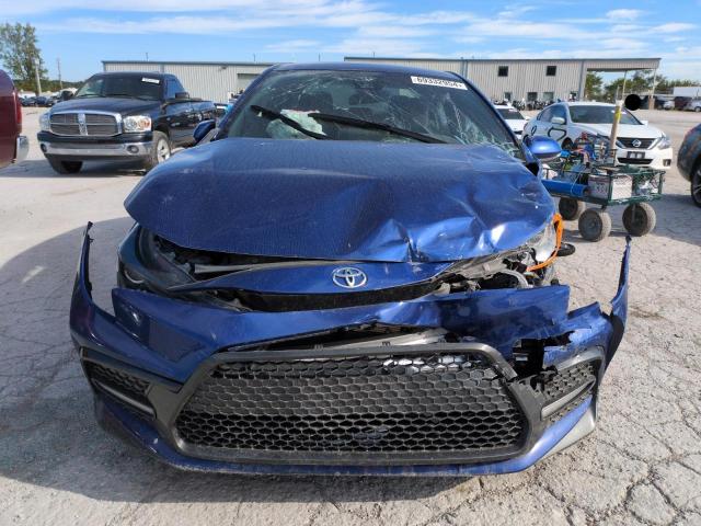 TOYOTA COROLLA 2021 Blue