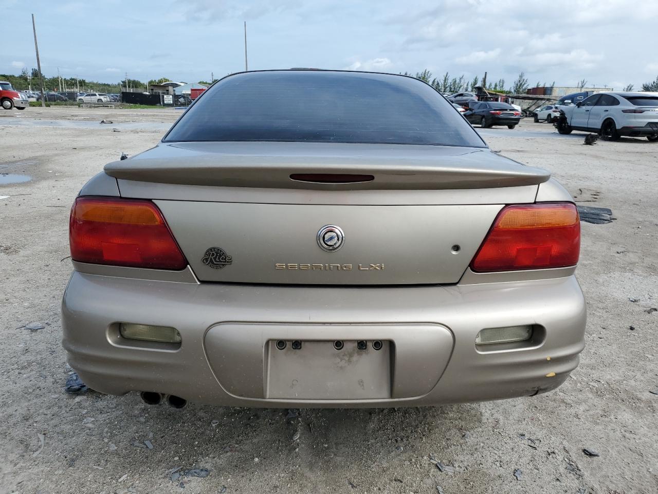 1999 Chrysler Sebring Lxi VIN: 4C3AU52N9XE040835 Lot: 73418654