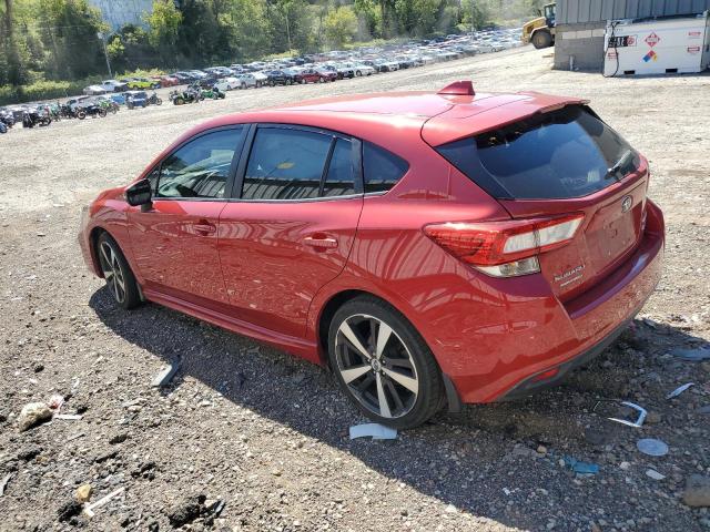  SUBARU IMPREZA 2018 Червоний