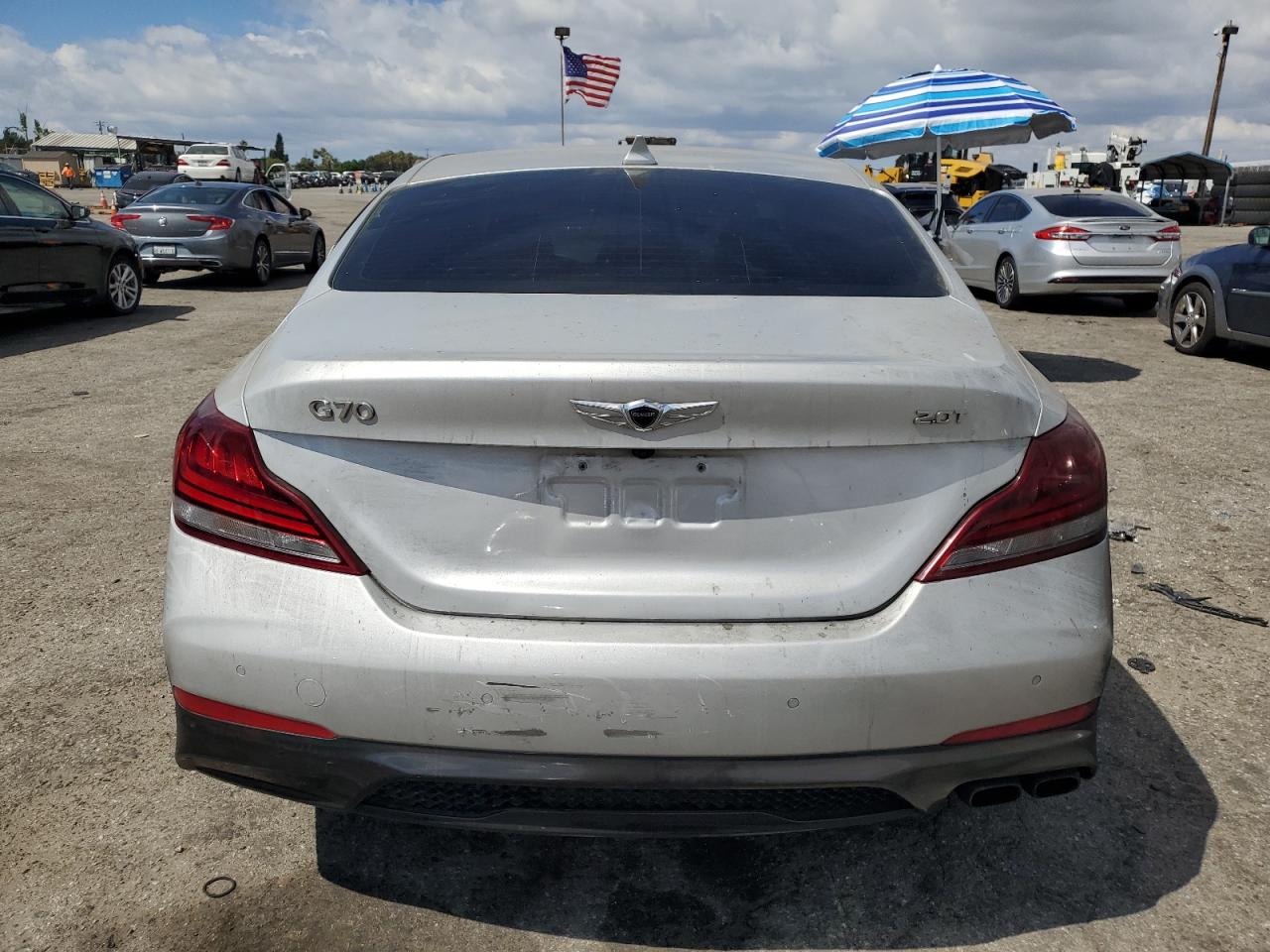 2019 Genesis G70 Prestige VIN: KMTG44LA9KU027242 Lot: 71632864