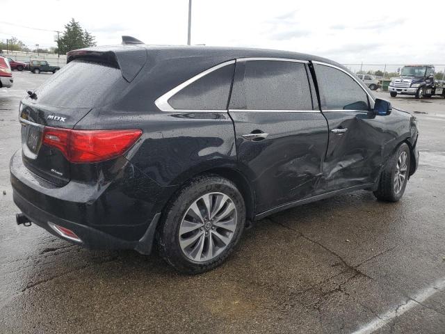  ACURA MDX 2016 Чорний