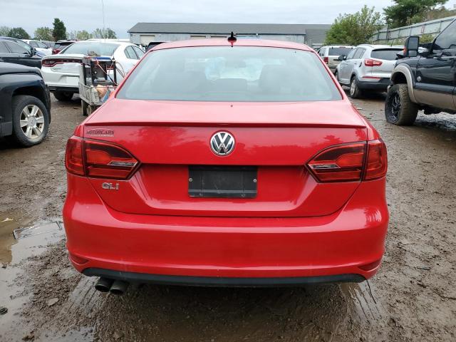  VOLKSWAGEN JETTA 2013 Червоний