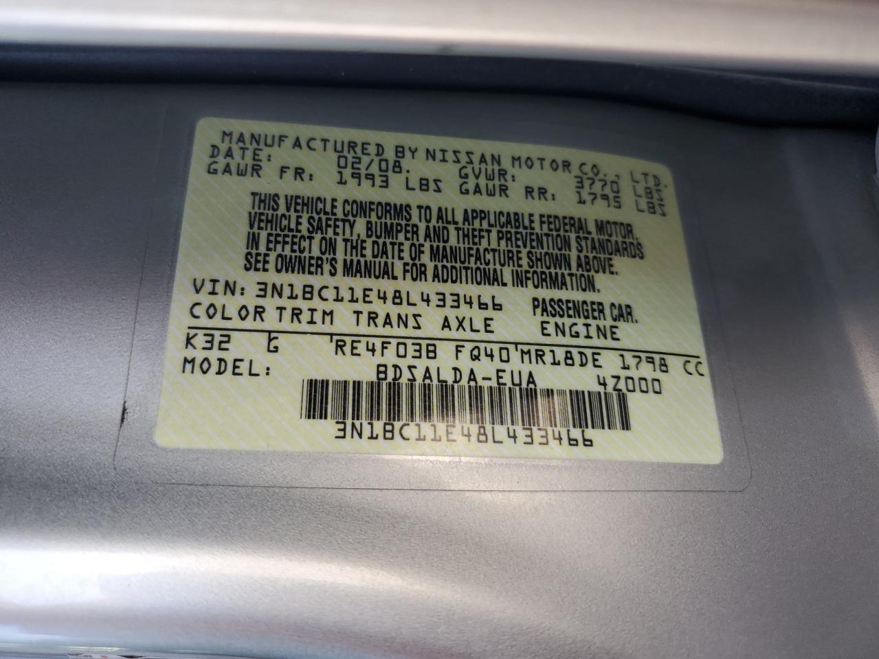 2008 Nissan Versa - Image 13