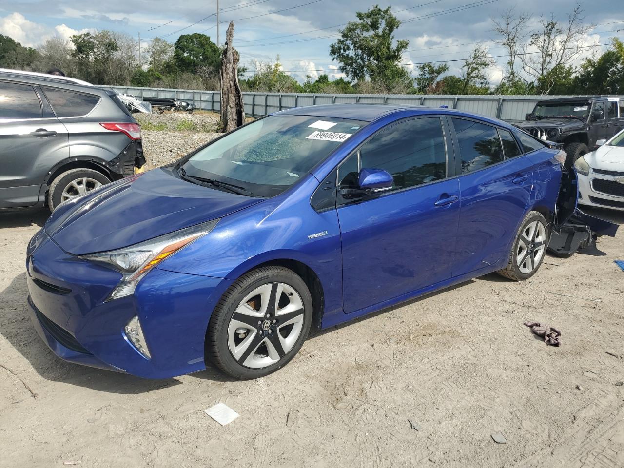 VIN JTDKARFU4H3534164 2017 TOYOTA PRIUS no.1