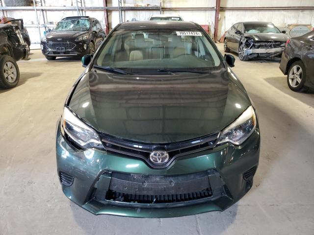  TOYOTA COROLLA 2015 Зелений