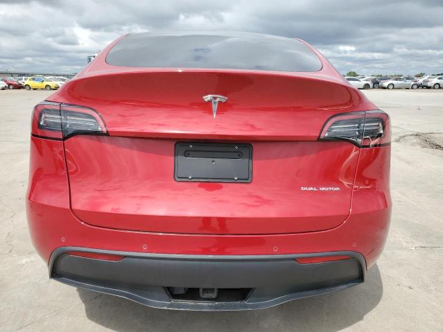  TESLA MODEL Y 2022 Красный