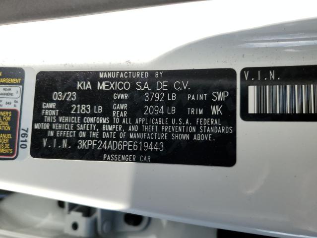 3KPF24AD6PE619443 Kia Forte LX 13