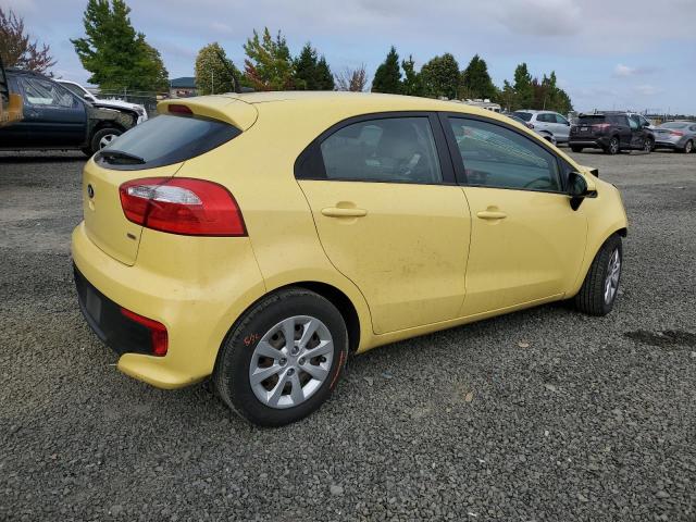  KIA RIO 2016 Yellow