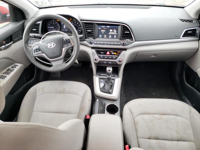  HYUNDAI ELANTRA 2018 Czerwony