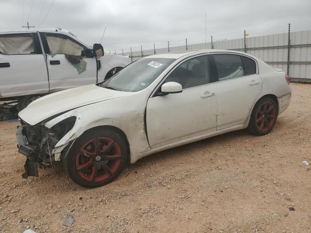 2008 Infiniti G35  იყიდება Andrews-ში, TX - Front End